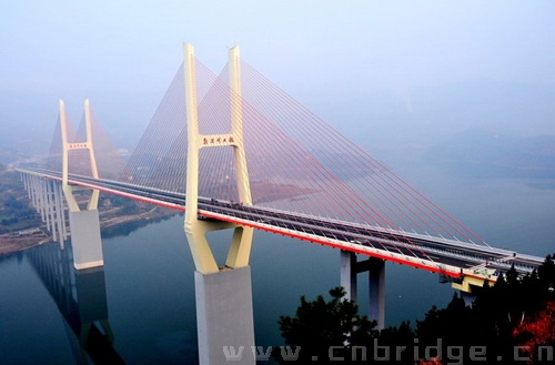 重慶渝宜高速公路彭溪河特大橋