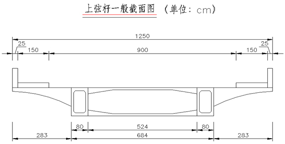 120米跨桁架拱橋檢測(cè) 