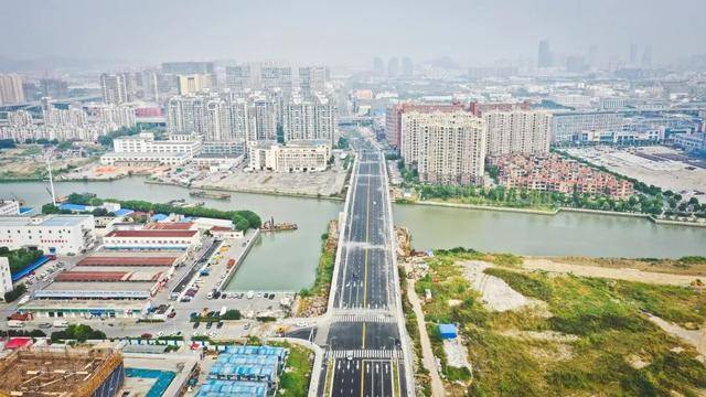 姑蘇大橋正式通車  珠江路改造工程全線完工